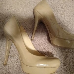 Beige/nude Jessica Simpson heels.
